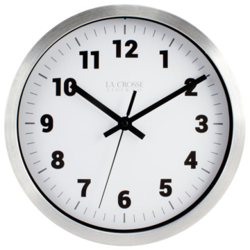 La Crosse Technology 10" Nash Wall Clock