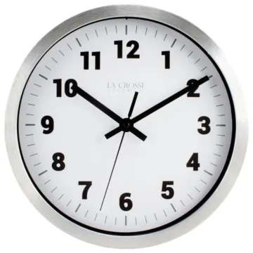 La Crosse Technology 10" Nash Wall Clock