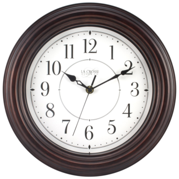 La Crosse Technology 12" Evelyn Wall Clock