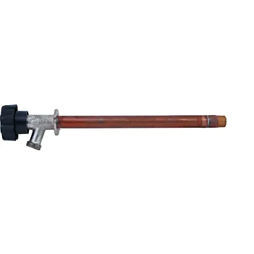 PRIER Products 10 in. Wall Hydrant With 1/2 in. Inlet