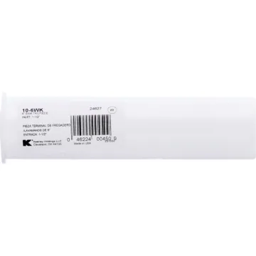Keeney 1-1/2 In. x 6 In. White Plastic Flanged Sink Tailpiece