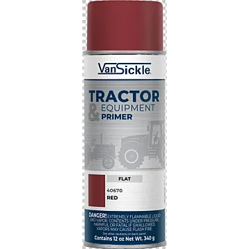 Van Sickle Tractor & Equipment Primer Spray (Flat - Red) 12 oz