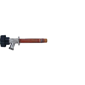 PRIER Products 4 in. Wall Hydrant w/ 1/2 in. Inlet