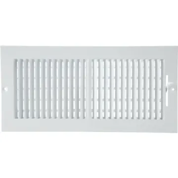 Home Impressions Steel Wall Register (White) 6 in. x 14 in.