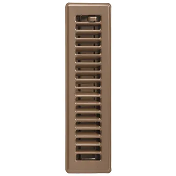 Imperial RG2002 Floor Register, Steel, Brown