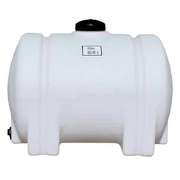 Norwesco 55 Gallon Polyethylene White Storage Tank