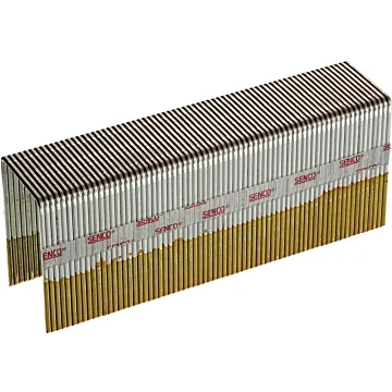 Senco P11BAB Wire Staple, 1 in W Crown, 3/4 in L Leg, 16, Galvanized Steel