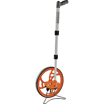 Keson Roadrunner Series RR318N Measuring Wheel, 9999.9 ft, 12-1/2 in Wheel, Polycast Wheel, ABS, Orange