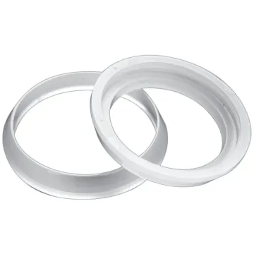 Do it Best 1-1/2 In. x 1-1/2 In. Clear Poly Slip Joint Washer (2-Pack)