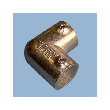 J C DENIER CO 1-1/4 in Aluminum Slip Elbow