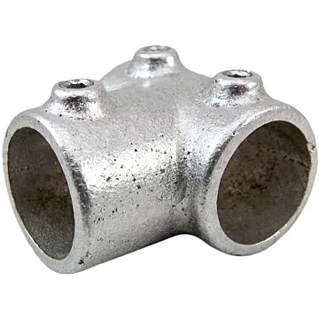 J C DENIER CO Aluminum Slip Tee - 1-1/2 in.