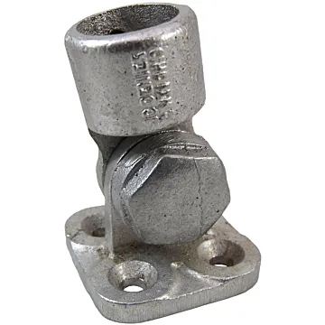 J C DENIER CO Aluminum Adjustable Flange - 1-1/4 in.