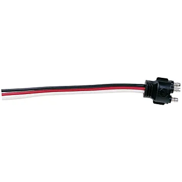 Peterson Incandescent 10.5 in 10.5 in 3-Wire Straight Plug Assembly