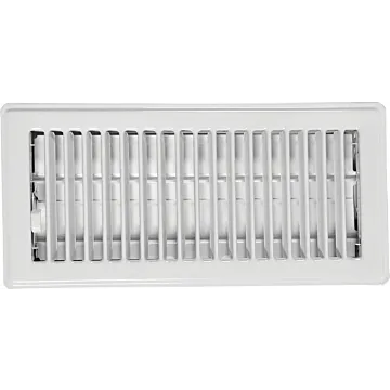 Imperial RG0179 Standard Floor Register, 11-3/4 in W Duct Opening, 2 in H Duct Opening, 3-1/2 in L, 13-1/4 in W, Steel