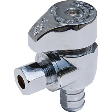 Boshart Industries NO LEAD 1/2"PEX x 3/8"COMP 1/4 TURN, ANGLE SUPPLY VALVE