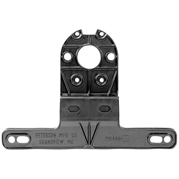 Peterson 2 in Most PM Stud-Mounted Tail Lights Plastic Universal License Bracket