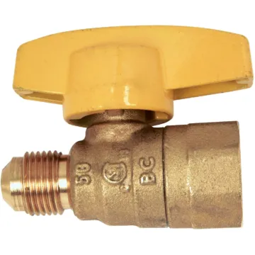 Dormont Forged Brass Gas Shutoff Valve - 3/8 in. OD