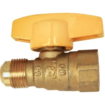 Dormont Forged Brass Gas Shutoff Valve - 1/2 in. OD