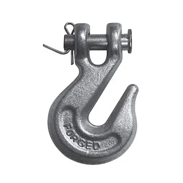 1/4 in 2600 lb Grade 43 Steel Clevis Grab Hook
