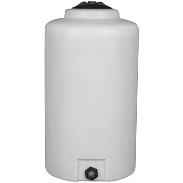 Norwesco 65 gal Polyethylene White Storage Tank