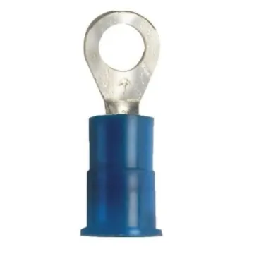 FTZ Industries 12-10 AWG Crimp Vinyl Ring Terminal