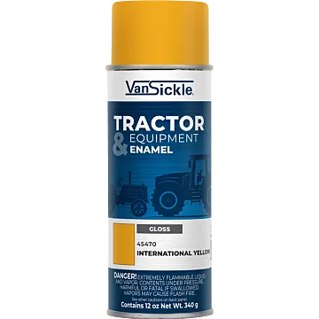 Van Sickle Tractor & Equipment Enamel Gloss International Yellow Aerosol