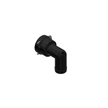 TeeJet 90 deg 1/2 in Hose Barb Quick Connect Fitting