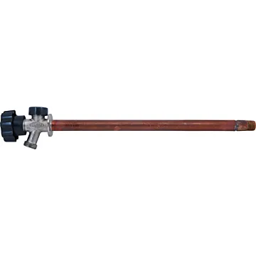PRIER Products 14 in. Anti-Siphon Wall Hydrant with 1/2 in. Inlet