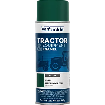 Van Sickle Tractor & Equipment Enamel Spray (Gloss - Medium Green) 12 oz