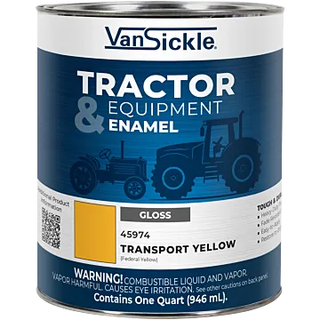 Van Sickle Tractor & Equipment Enamel (Gloss - Transport Yellow) Gallon