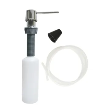 Danco Universal Soap Dispenser with Straight Nozzle in Chrome