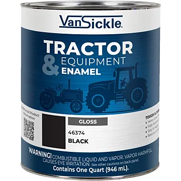 Van Sickle Tractor & Equipment Enamel (Gloss - Black) 1 qt