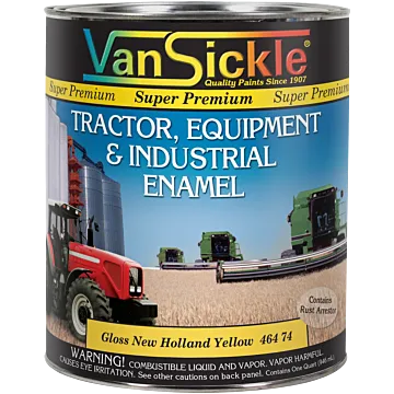 Van Sickle Tractor & Equipment Enamel Gloss New Holland Yellow Quart
