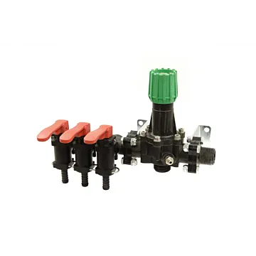 Salvarani 290 psi Pressure, 3 Section, 120 lpm Flow Rate Specification Manual Control Unit