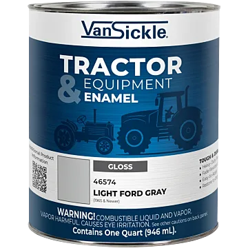 Van Sickle Tractor & Equipment Enamel Gloss Light Ford Gray Quart