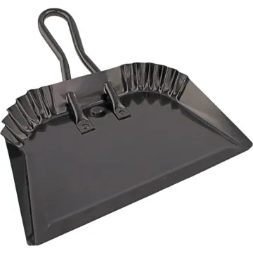 Simple Spaces DL-5004 Dustpan, 13-1/2 in L, 12 in W, Steel, Black