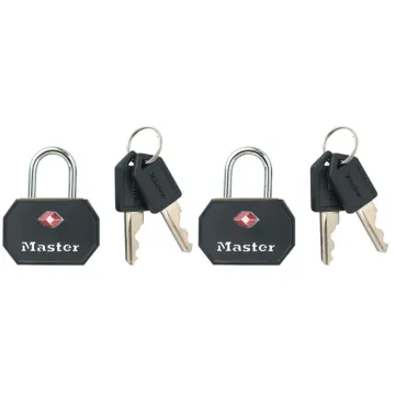 Master Lock Model No. 4681TBLK