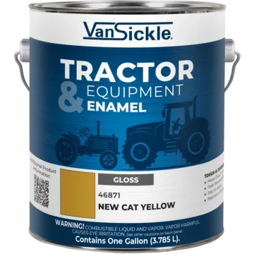 Van Sickle Tractor & Equipment Enamel Gloss New Cat Yellow  Gallon