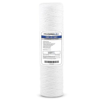 Hydronix 20 micron 2.5 x 9.875 in Poly String Wound Sediment Filter
