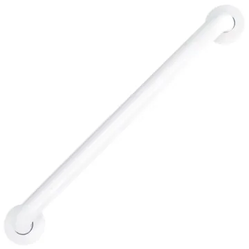 Boston Harbor SG01-01&0224 Grab Bar, 24 in L Bar, White, Wall Mounted Mounting