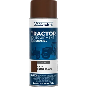 Van Sickle Tractor & Equipment Enamel Spray (Gloss - Rustic Brown) 12 oz