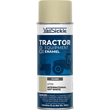 Van Sickle Tractor & Equipment Enamel Gloss International Off White Aerosol