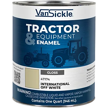 Van Sickle Tractor & Equipment Enamel Gloss International Off White Quart