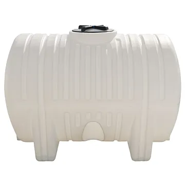 Norwesco 500 Gallon Polyethylene White Horizontal Leg Tank