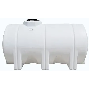 Norwesco 750 Gallon Polyethylene White Horizontal Leg Tank