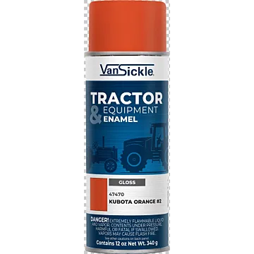 Van Sickle Tractor & Equipment Enamel Spray (Gloss - Kubota Orange #2) 12 oz