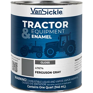 Van Sickle Tractor & Equipment Enamel (Gloss - Ferguson Gray) Quart