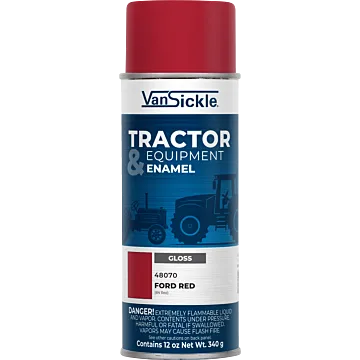 Van Sickle Tractor & Equipment Enamel Spray (Gloss - Ford Red) 12 oz