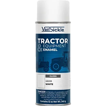 Van Sickle Tractor & Equipment Bobcat Enamel Spray (Gloss - Skid Loader White) 12 oz