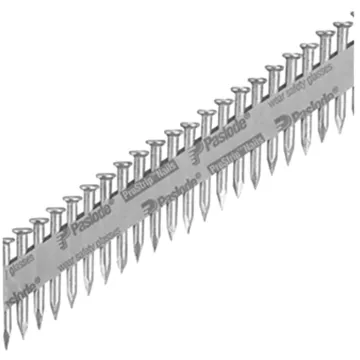 Paslode 650481 Series Connector Nail, Paper Tape Collation, 1-1/2 in L, Metal, Galvanized, Smooth Shank, 500/CT